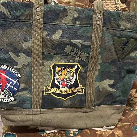 Polo by Ralph Lauren Camouflage Duffel Bag - Picture 2 of 3